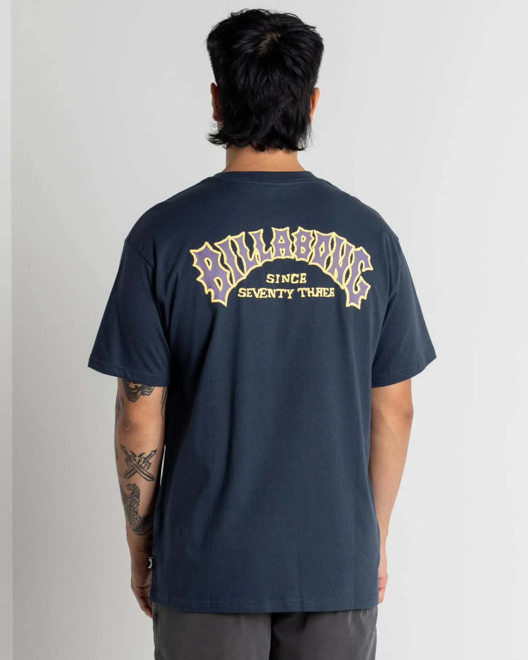 Tops & T-Shirts*Billabong 73 Arch Short Sleeve T-Shirt Dusty Navy