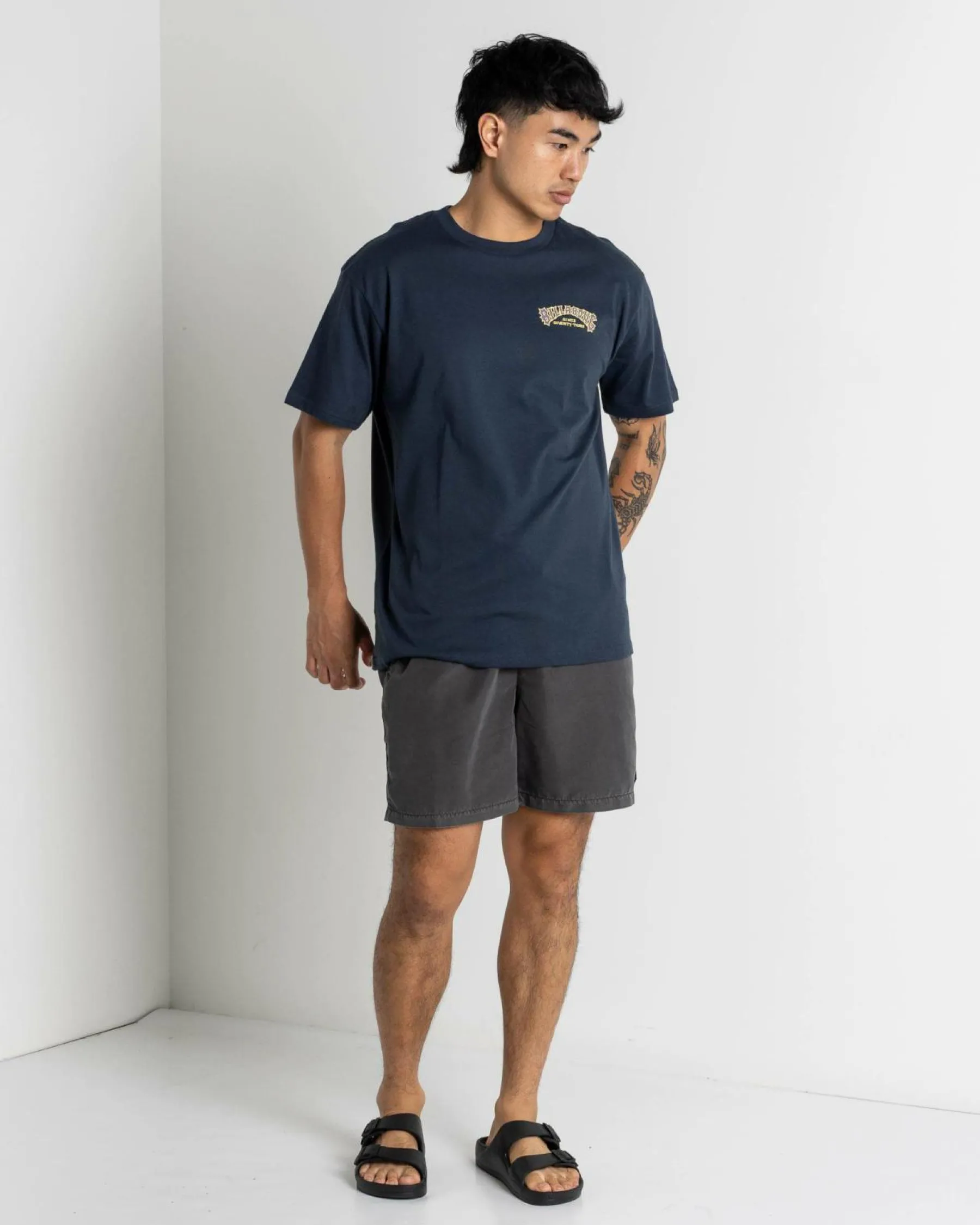 Tops & T-Shirts*Billabong 73 Arch Short Sleeve T-Shirt Dusty Navy