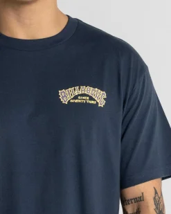 Tops & T-Shirts*Billabong 73 Arch Short Sleeve T-Shirt Dusty Navy