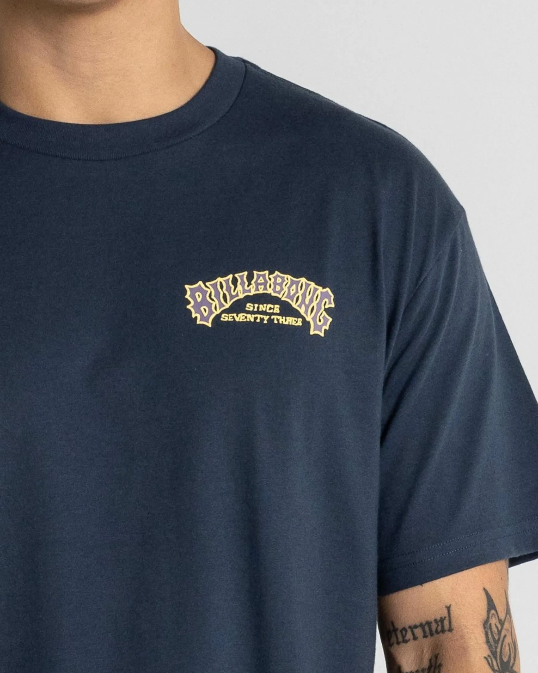 Tops & T-Shirts*Billabong 73 Arch Short Sleeve T-Shirt Dusty Navy