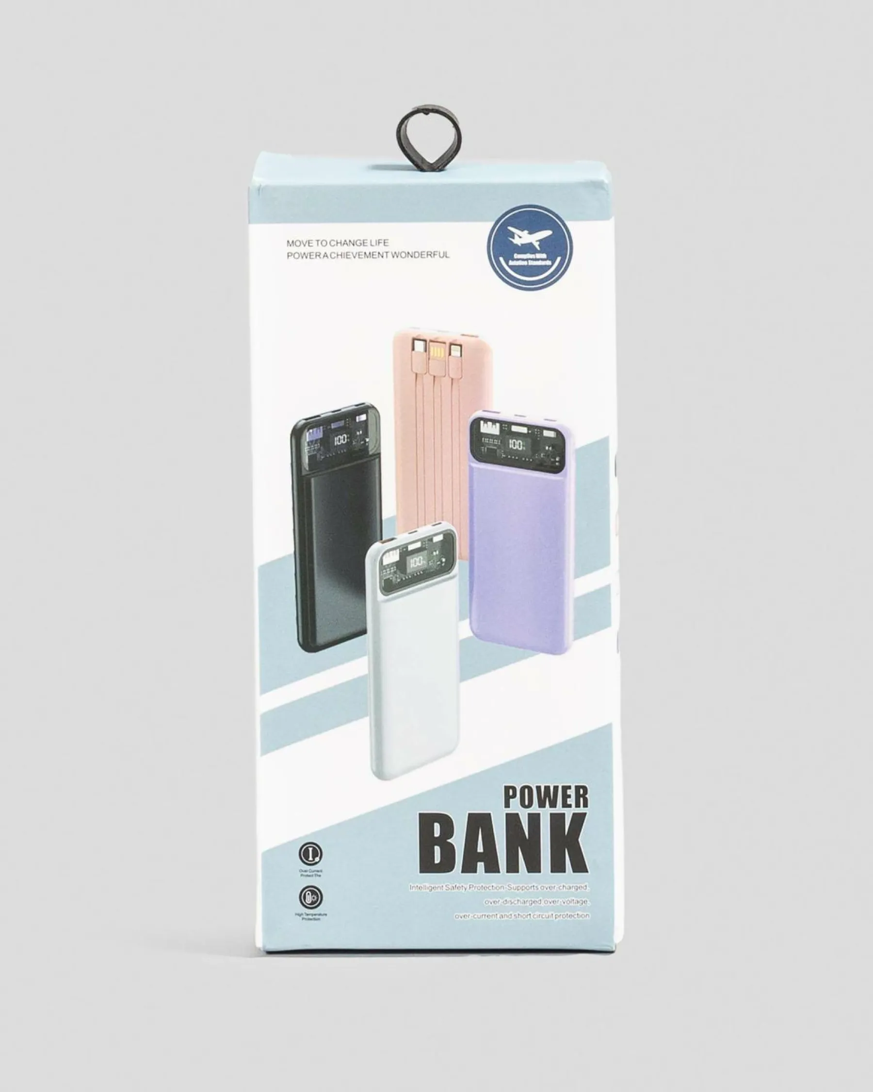Gifts & Novelty|Gifts & Novelty*Get It Now 3 in 1 Portable Power Bank Charger Black