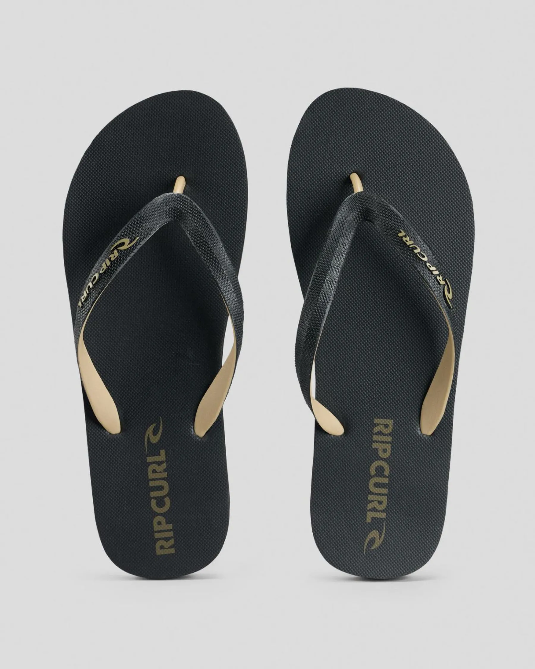 Flip Flops & Sandals*Rip Curl 2 Tone Bloom Open Toe Black/tan