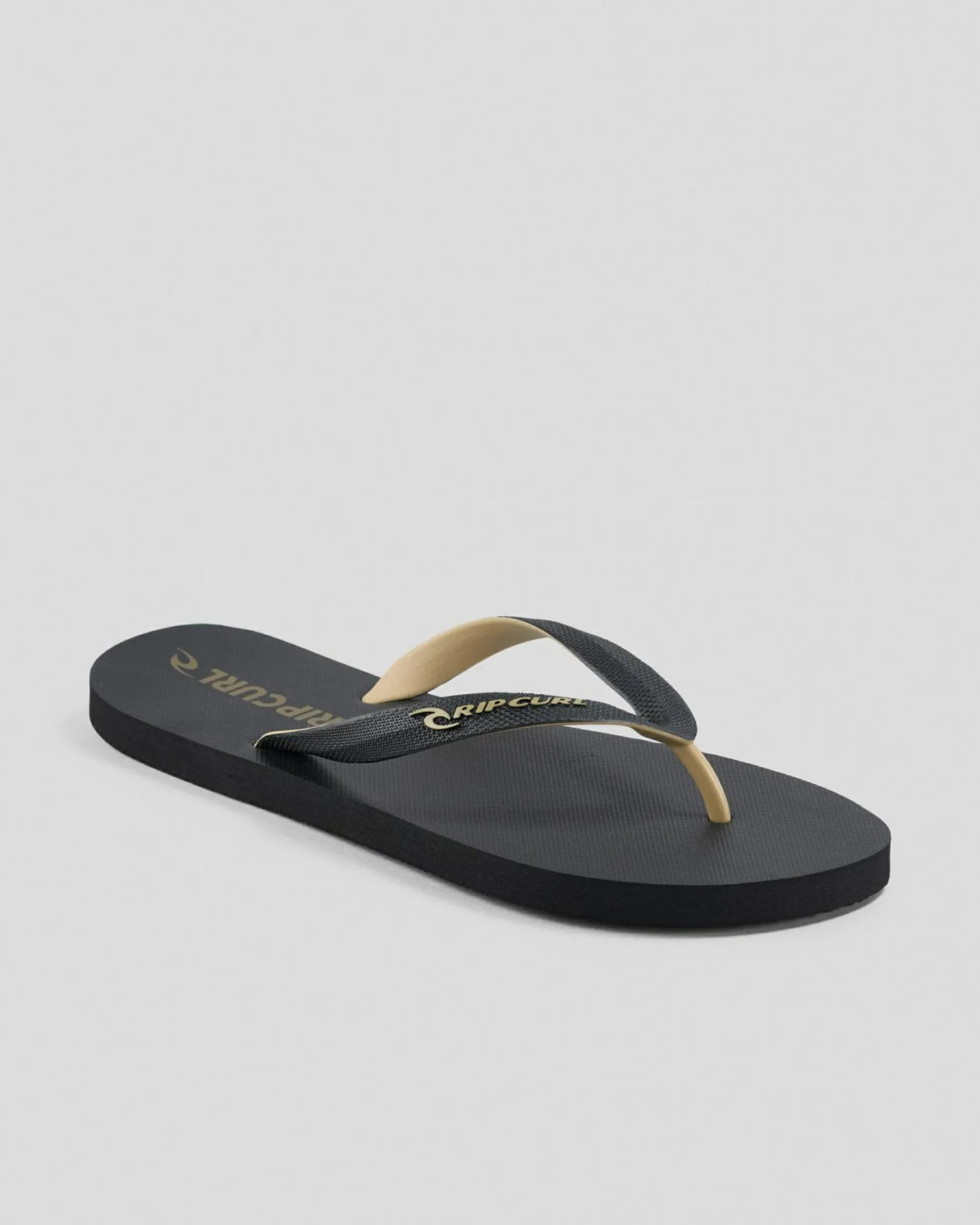 Flip Flops & Sandals*Rip Curl 2 Tone Bloom Open Toe Black/tan