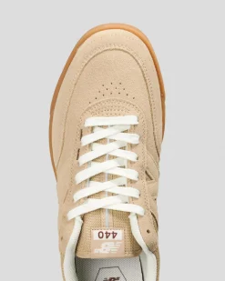 Sneakers*New Balance 440 V2 Shoes Tan/gum