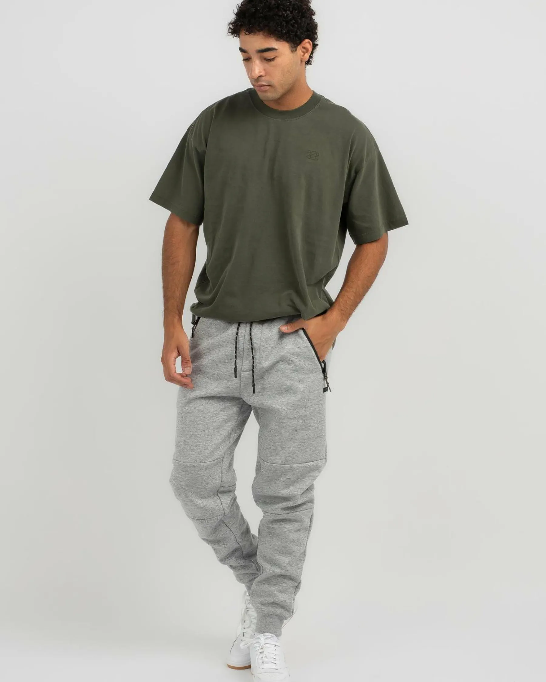 Shorts & Bottoms*Billabong ADIV Tech Fleece Pants Grey Heather