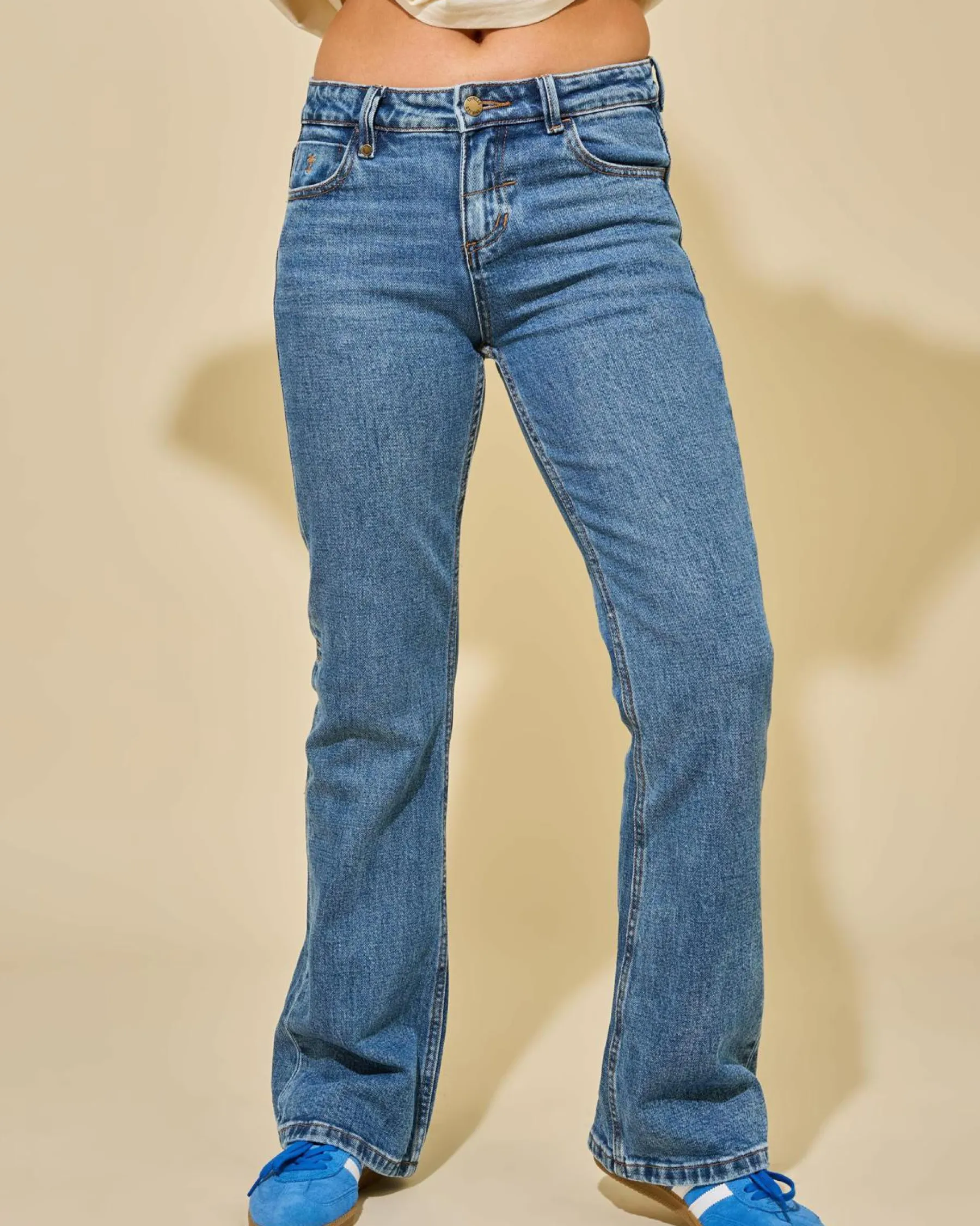 Denim|Bottoms*Thrills Alicia Jean Stoned Blues