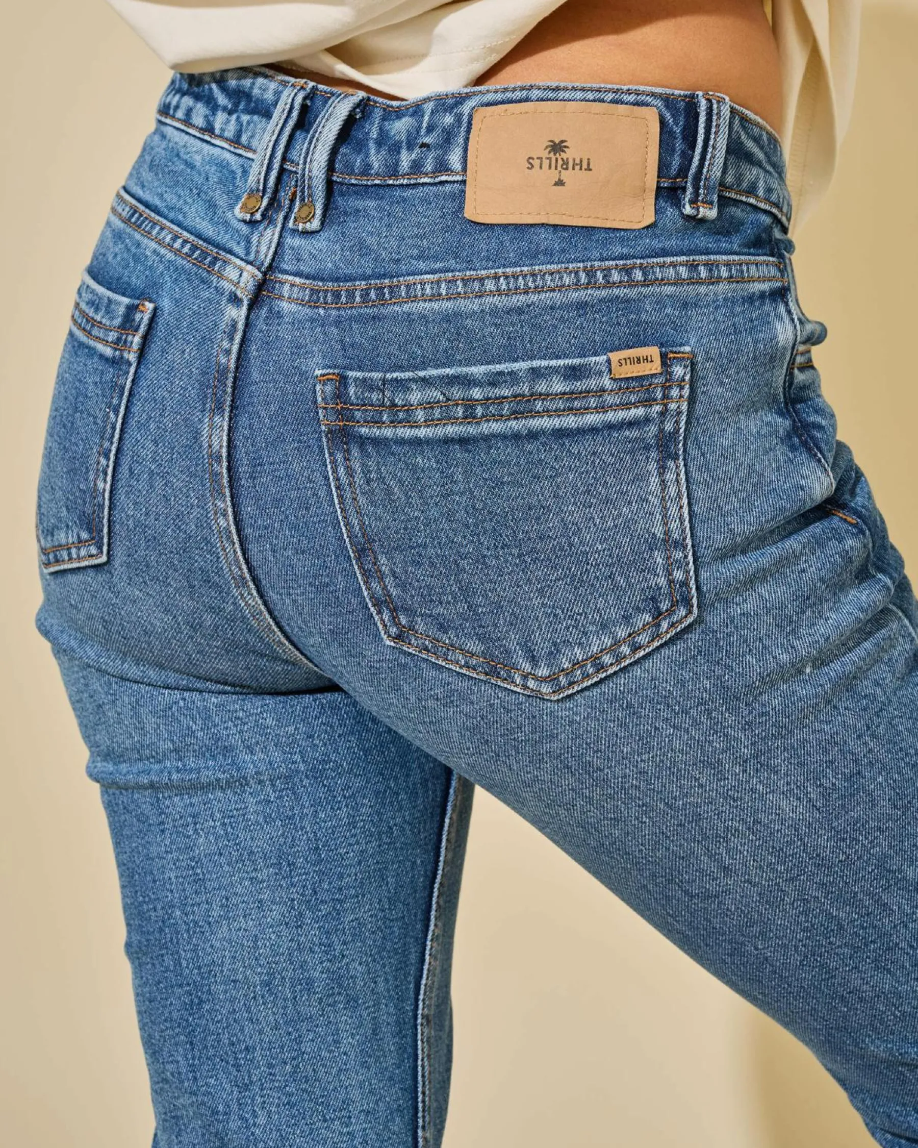 Denim|Bottoms*Thrills Alicia Jean Stoned Blues