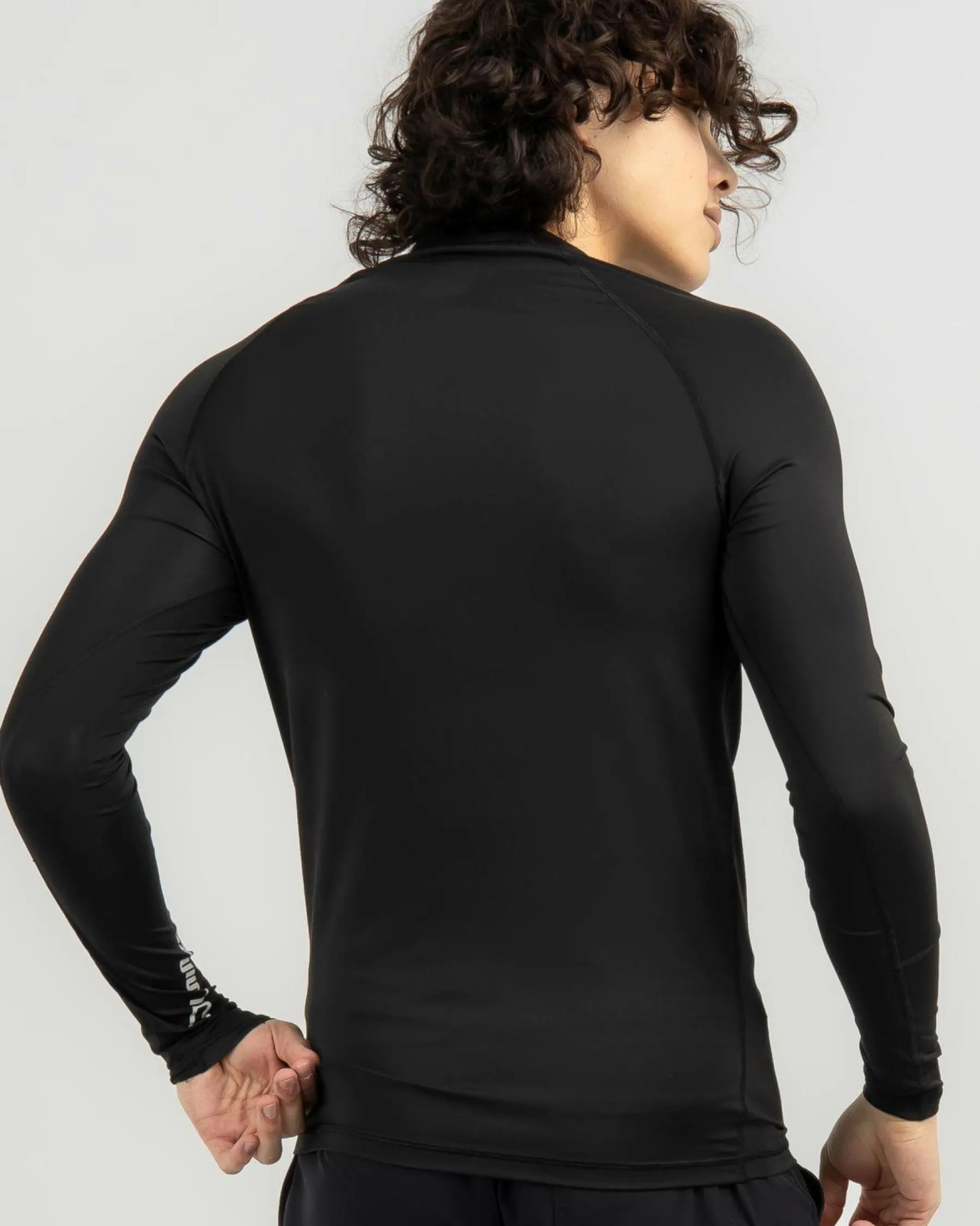 Rashies*Quiksilver All Time Long Sleeve Wetshirt Black