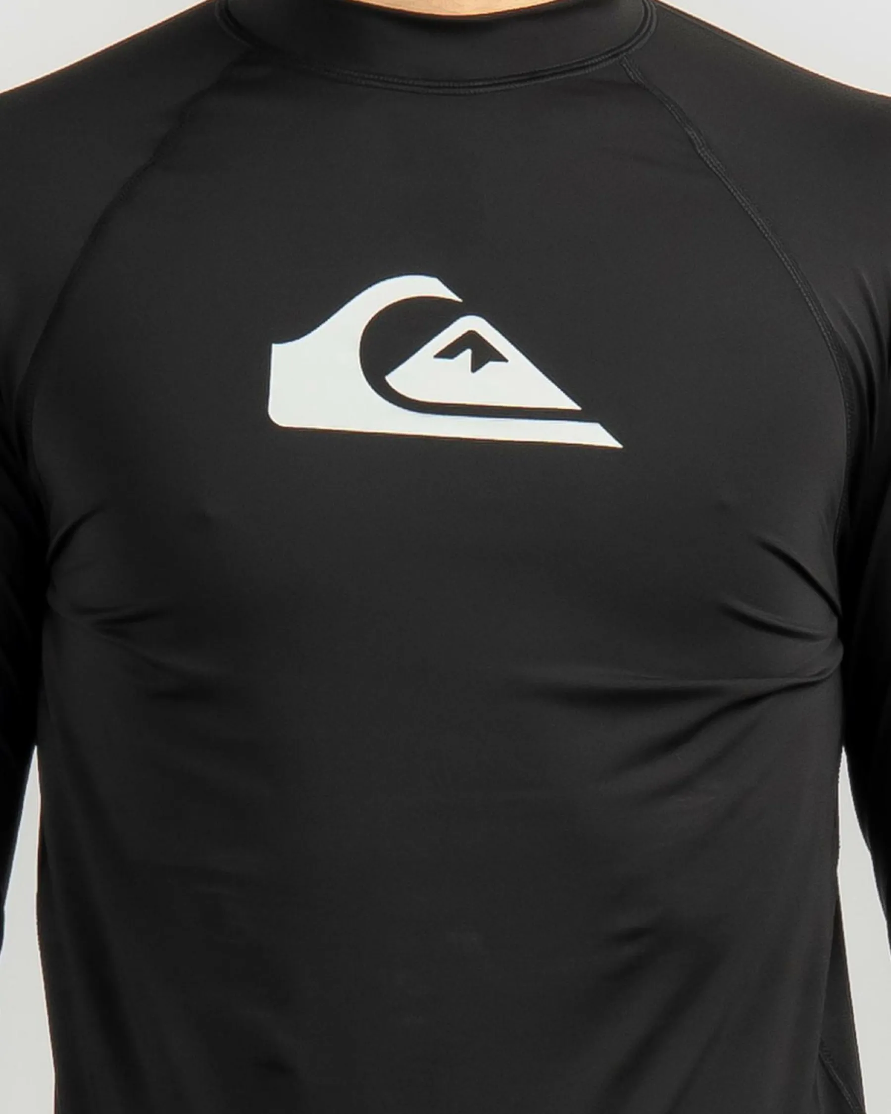 Rashies*Quiksilver All Time Long Sleeve Wetshirt Black