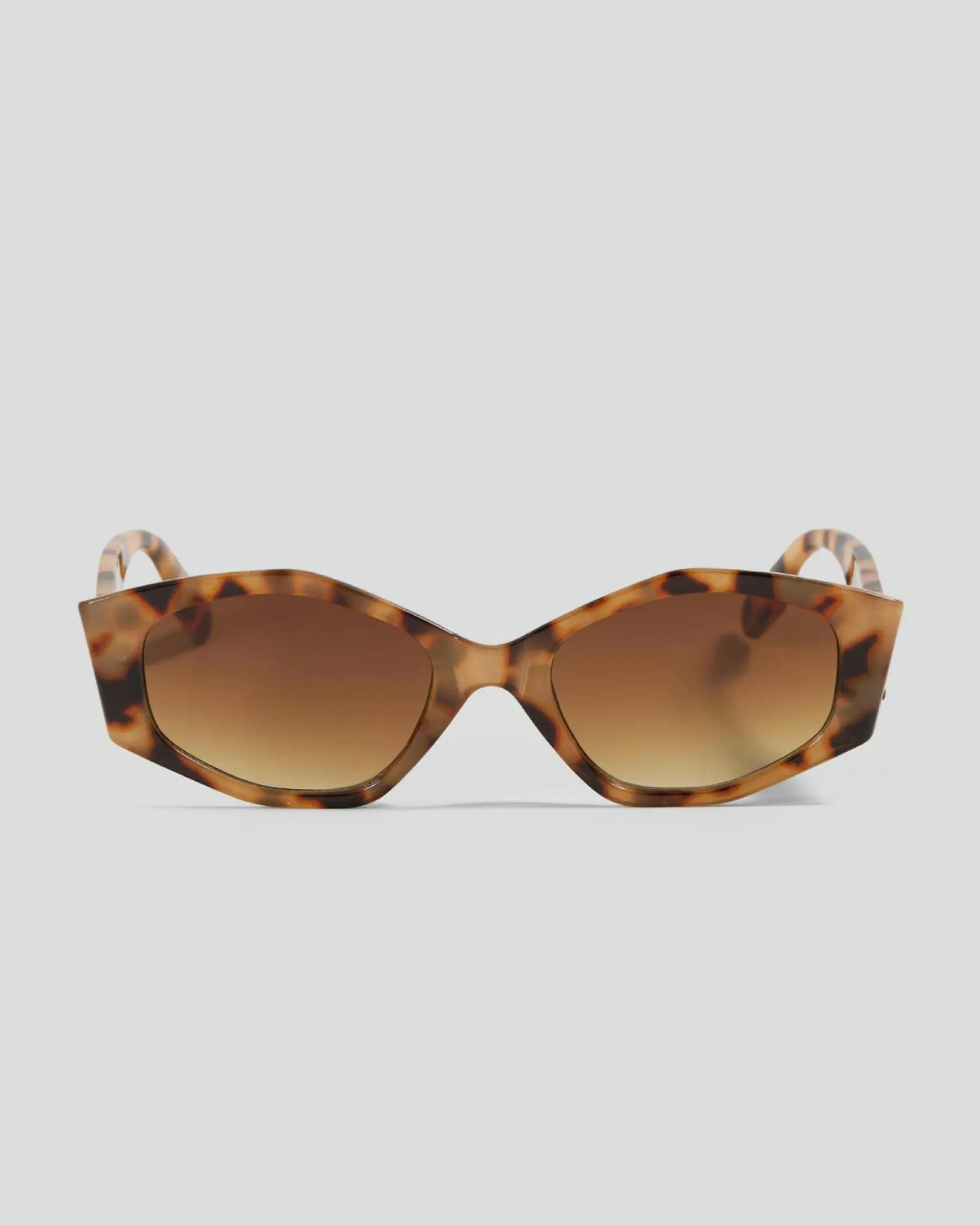 Sunglasses*Indie Eyewear Amber Sunglasses Milky Tort/gd Brown