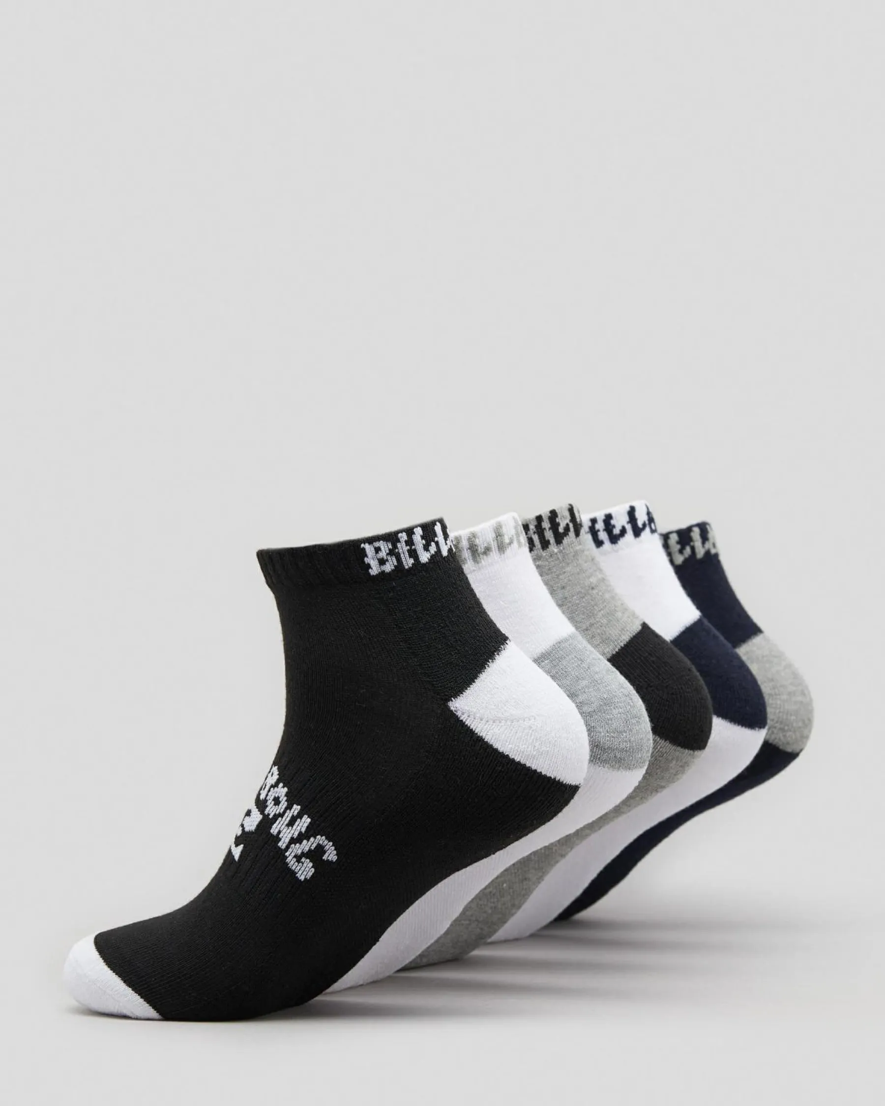 Socks*Billabong Ankle Socks 5 Pack Multi