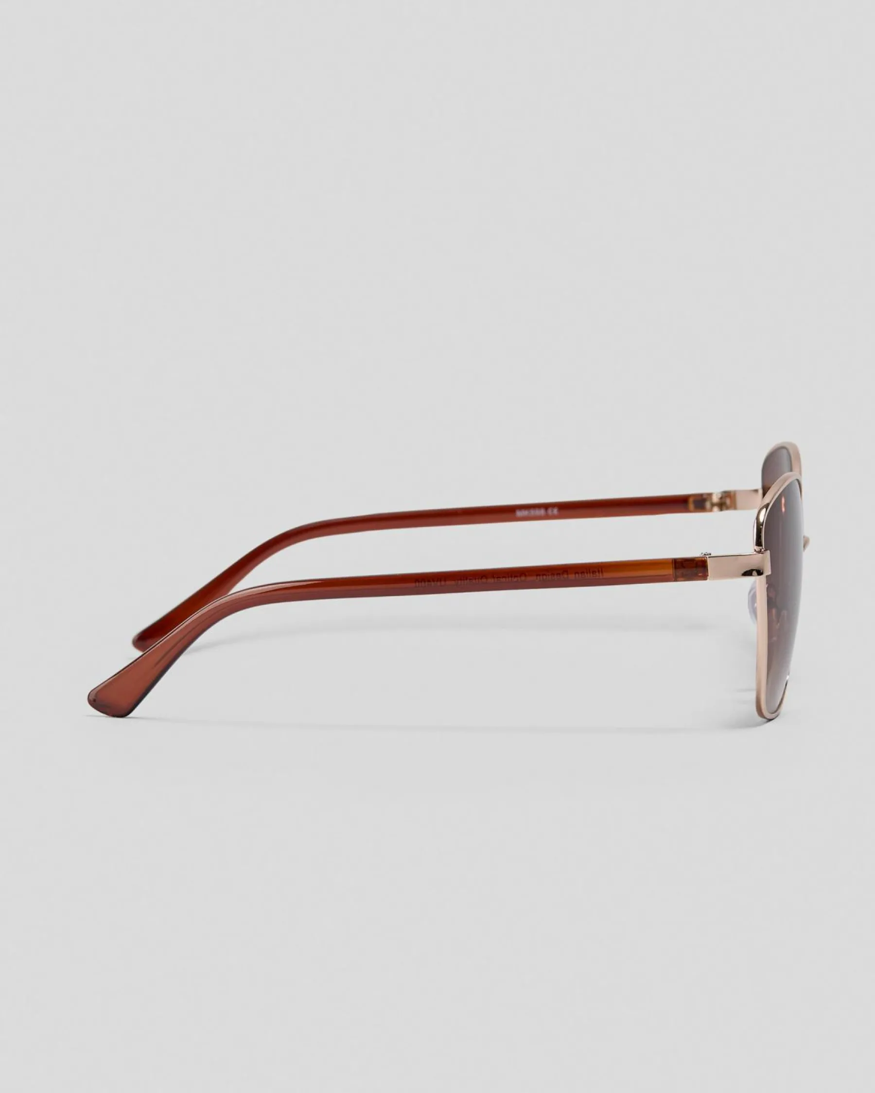 Sunglasses*Indie Eyewear Anna Sunglasses Gold/gd Brn