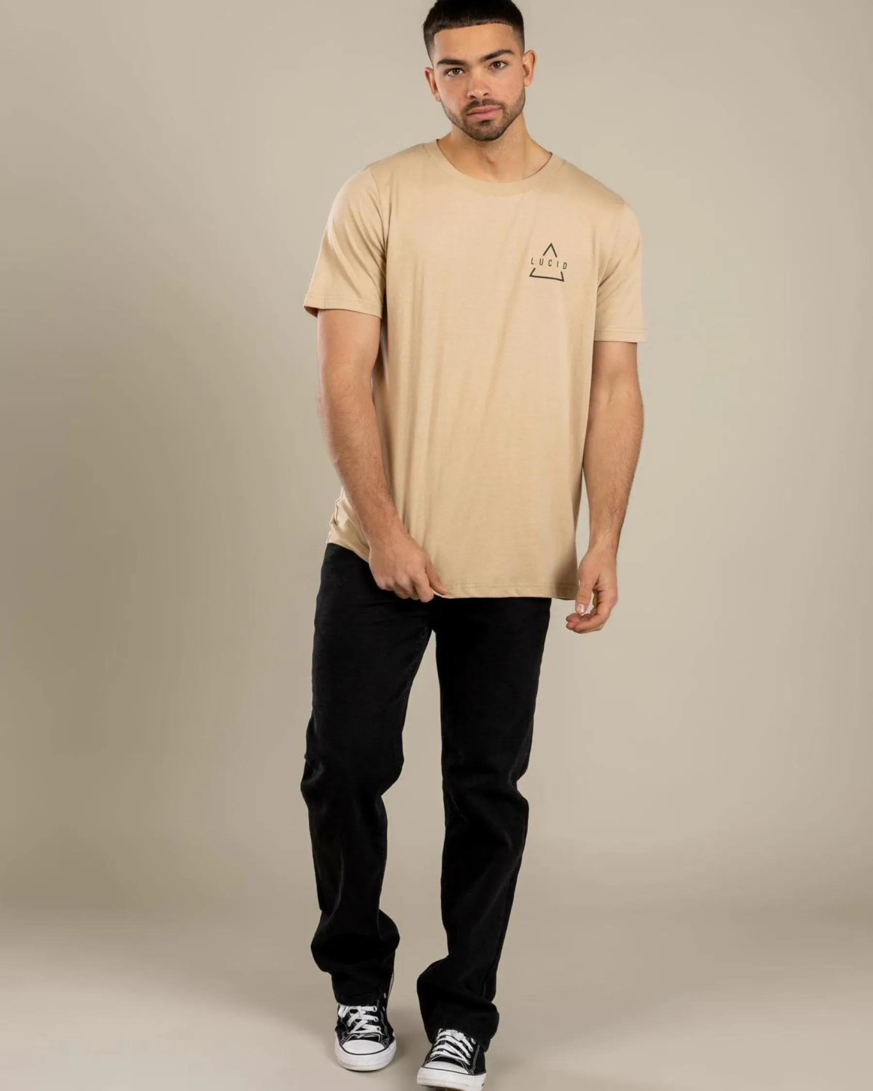 Tops & T-Shirts*Lucid Aperture T-Shirt Sand