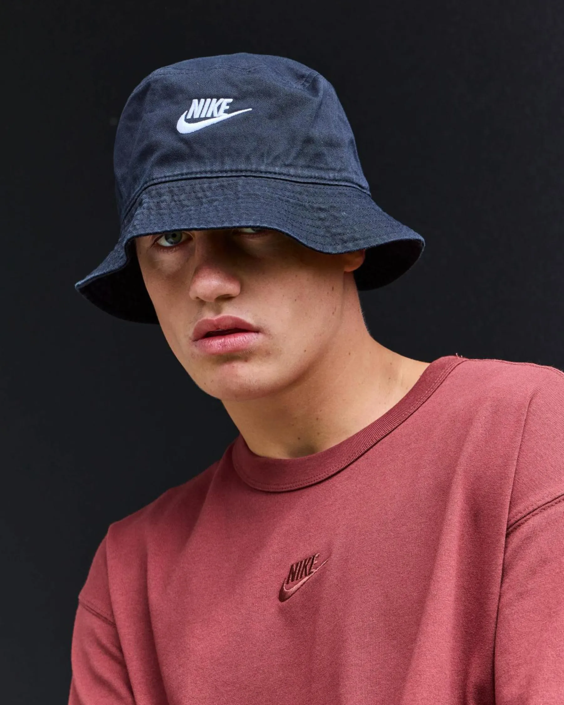 Headwear*Nike Apex Bucket Hat Black/white