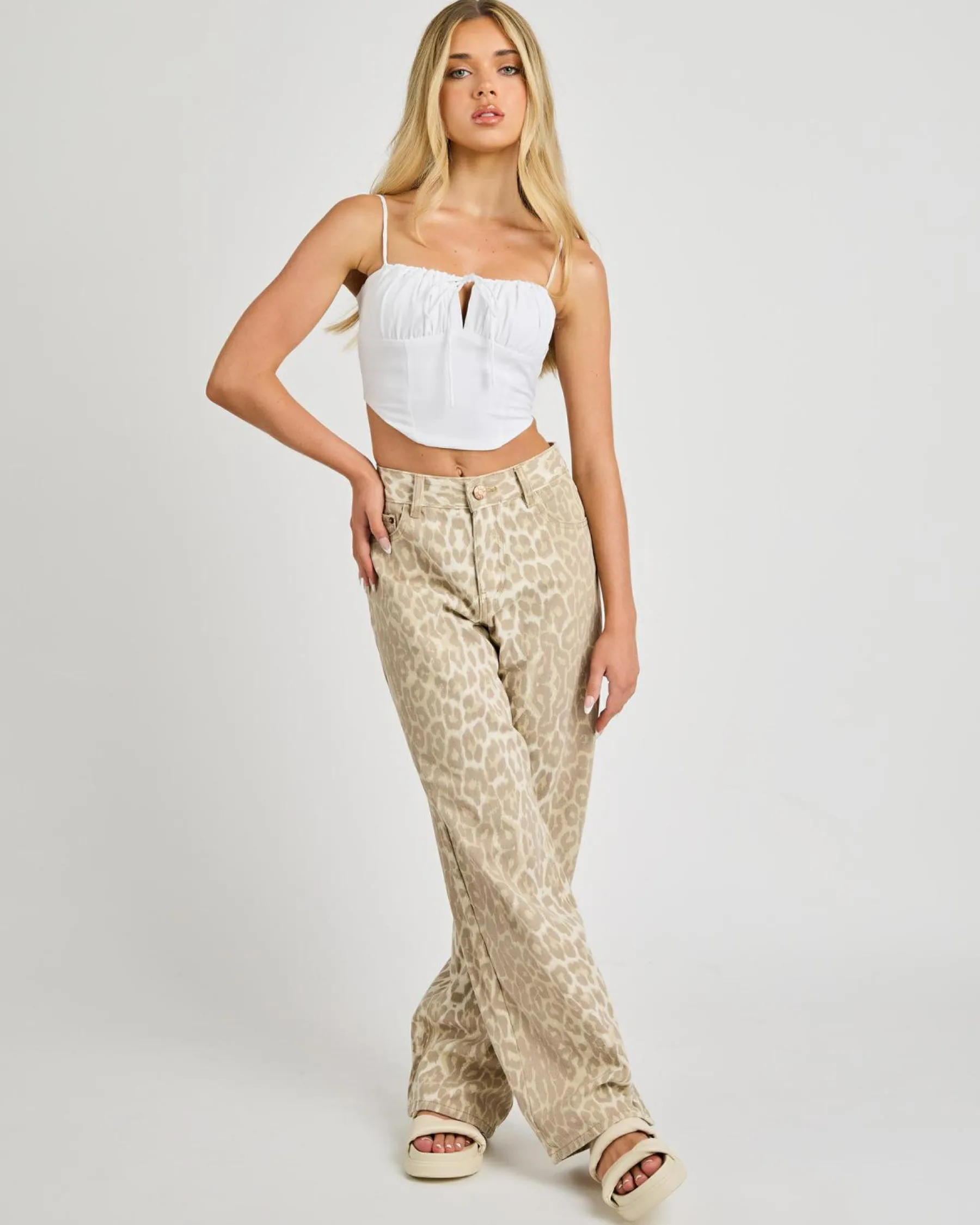 Tops*Mooloola Arabella Top White