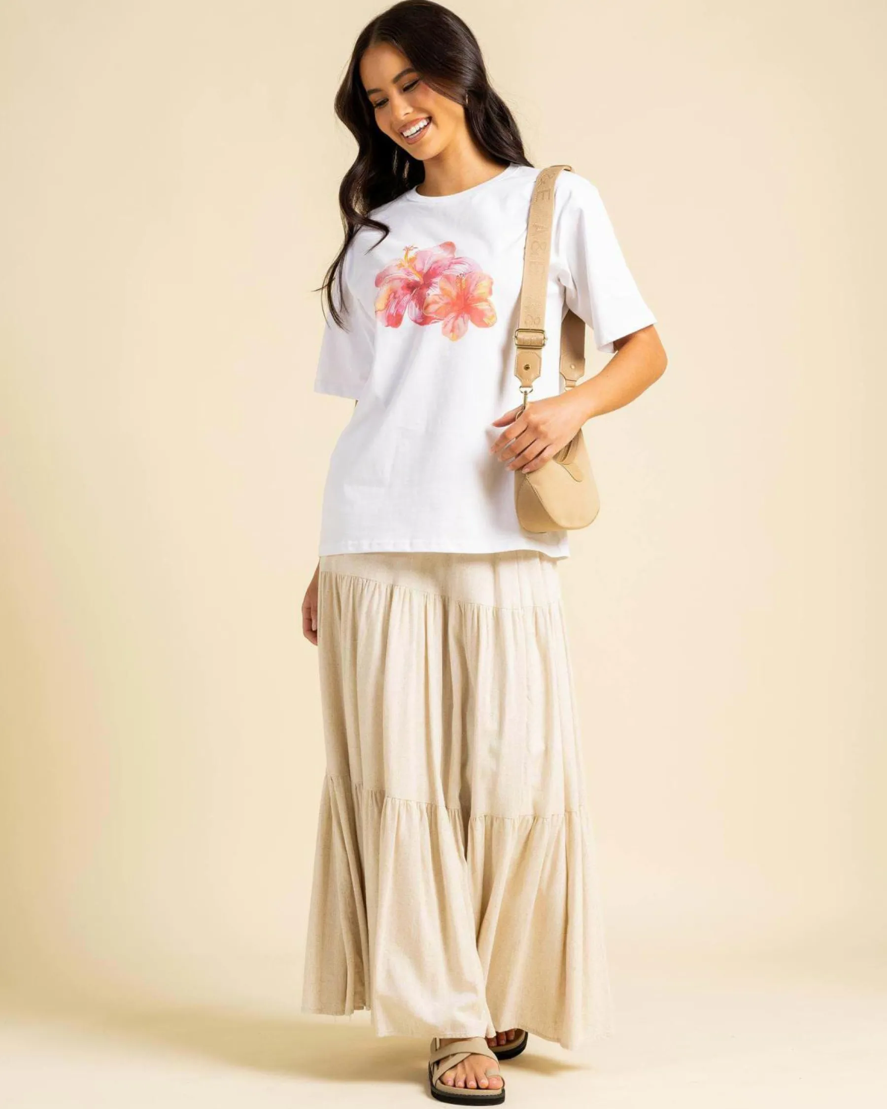 Tops*Mooloola Archie Tee Pink