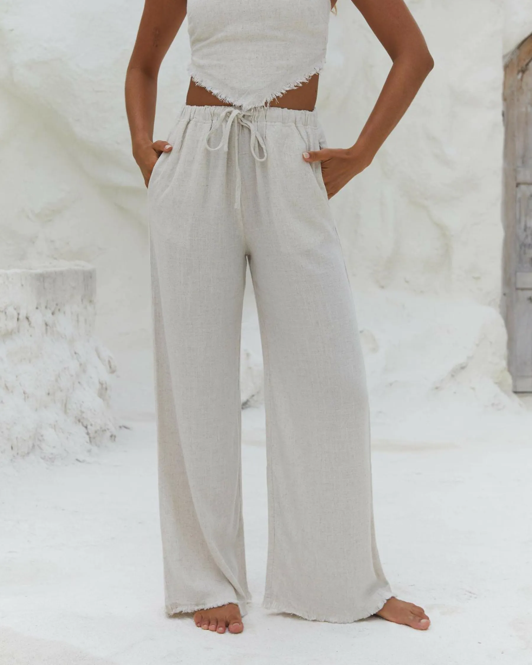 Sale Aria Dallis Pants Women Linen Blend|Sets