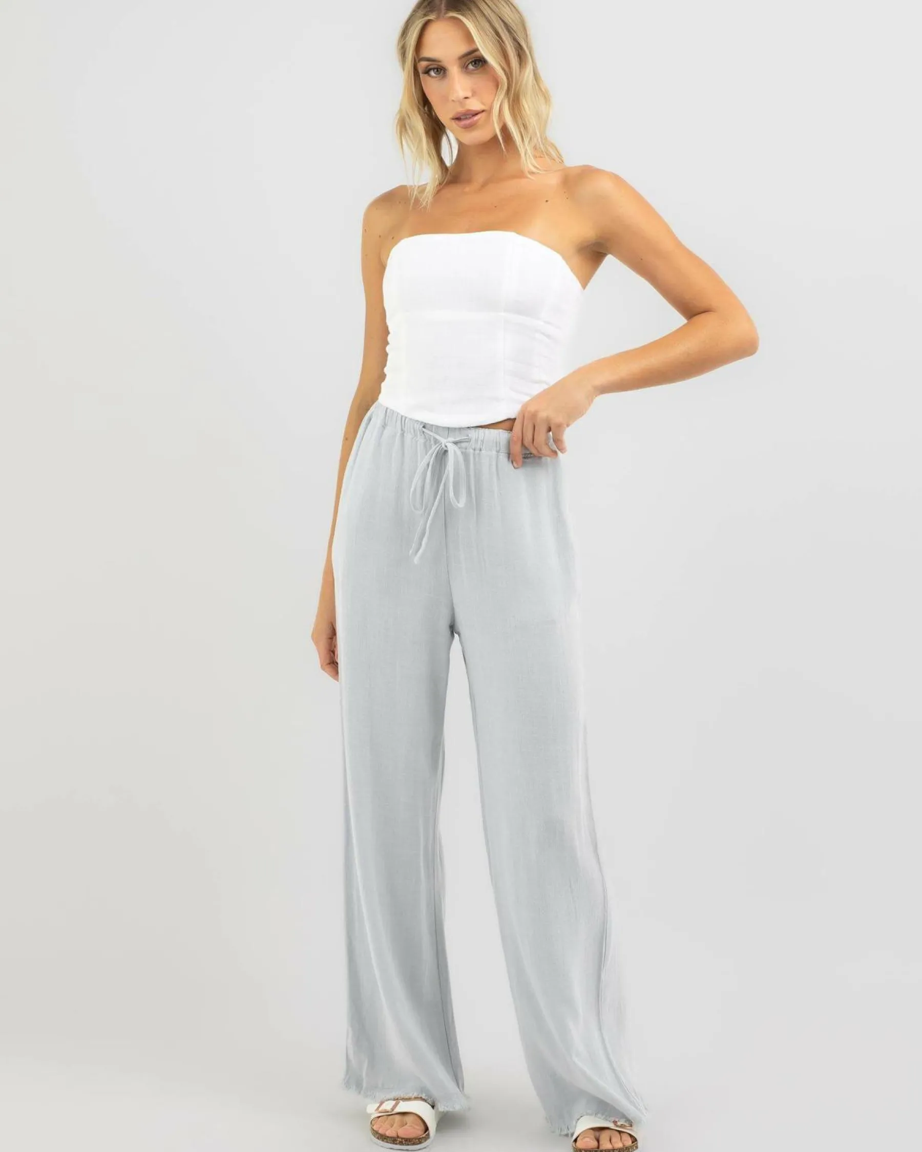 Online Aria Dallis Pants Women Sets|Linen Blend