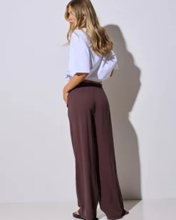 Hot Aria Dallis Pants Women Sets|Linen Blend