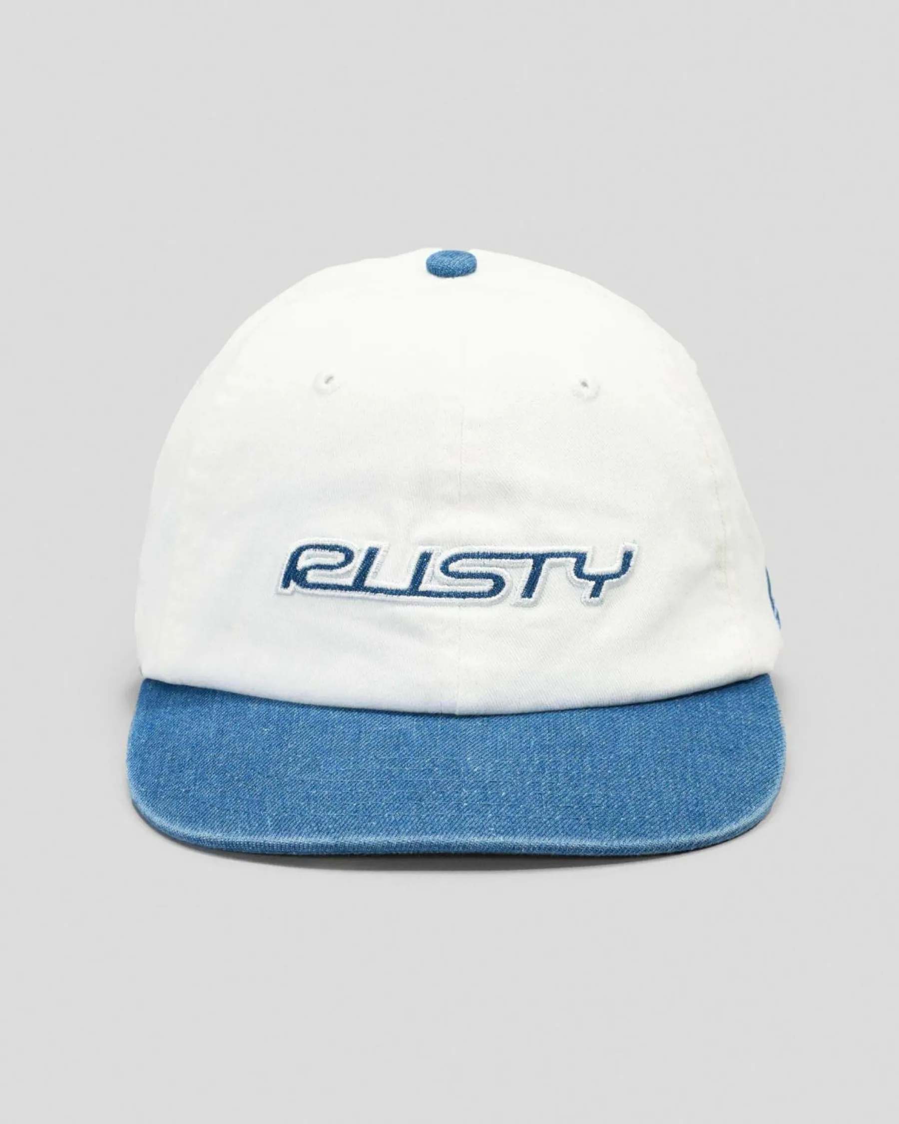 Headwear*Rusty Artic Dad Cap Sea Blue
