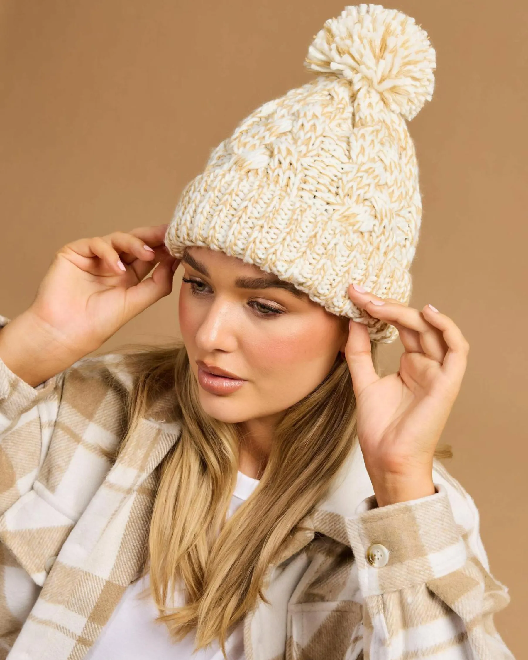 Headwear*Mooloola Aspen Beanie Latte