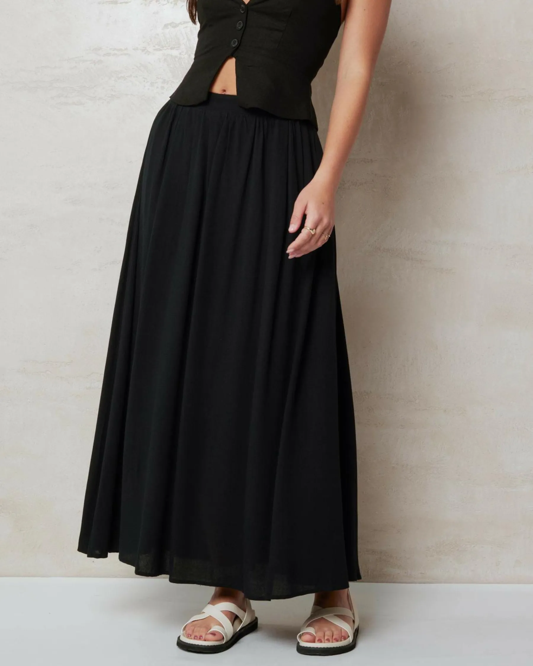 Clearance Aster Maxi Skirt Women Bottoms