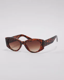 Sunglasses*Indie Eyewear Avery Sunglasses Tort/gd Brn