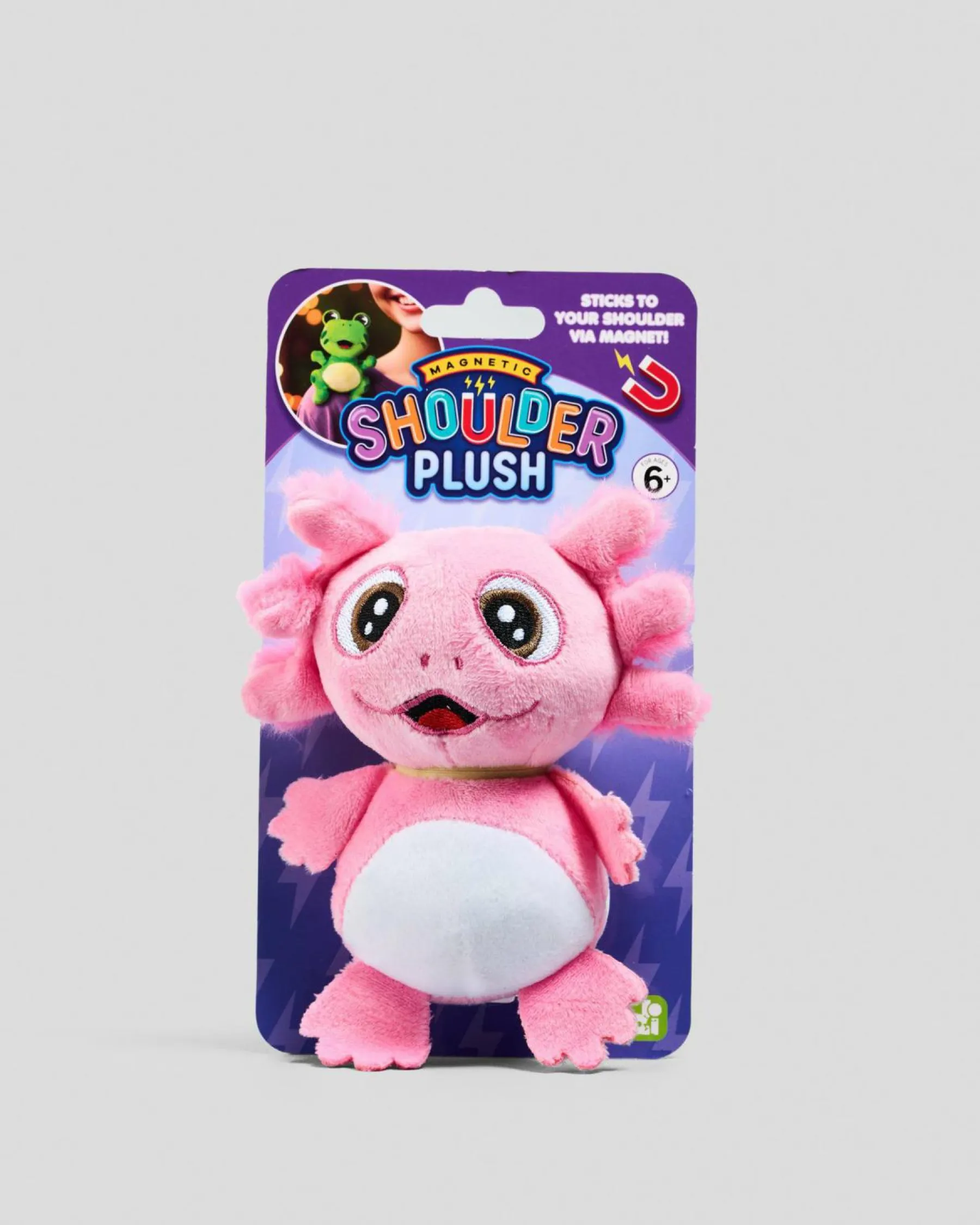 Gifts & Novelty|Gifts & Novelty*Get It Now Axolotl Shoulder Plush Toy Pink
