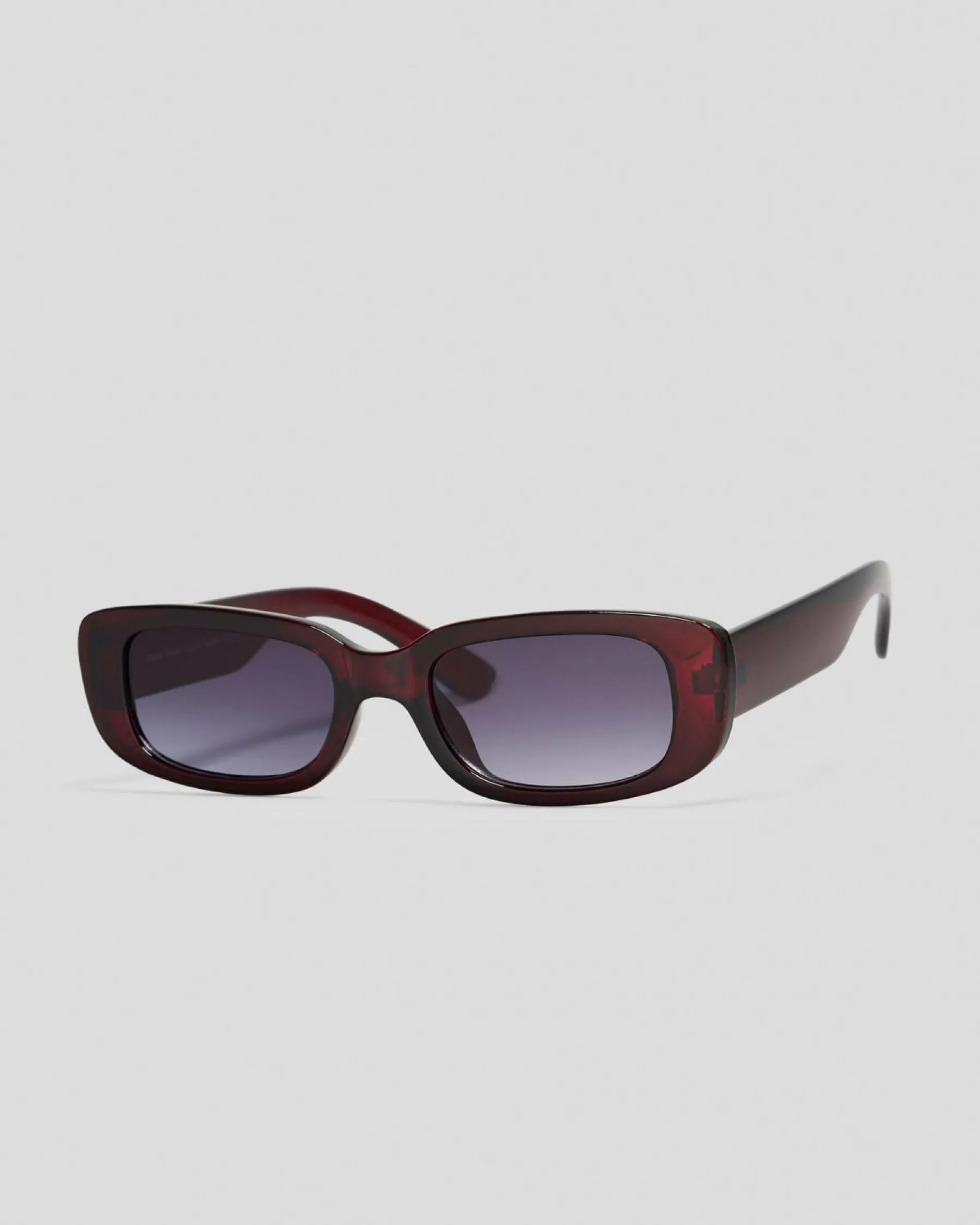 Sunglasses*Indie Eyewear Bambi Sunglasses Crystal Berry/smoke