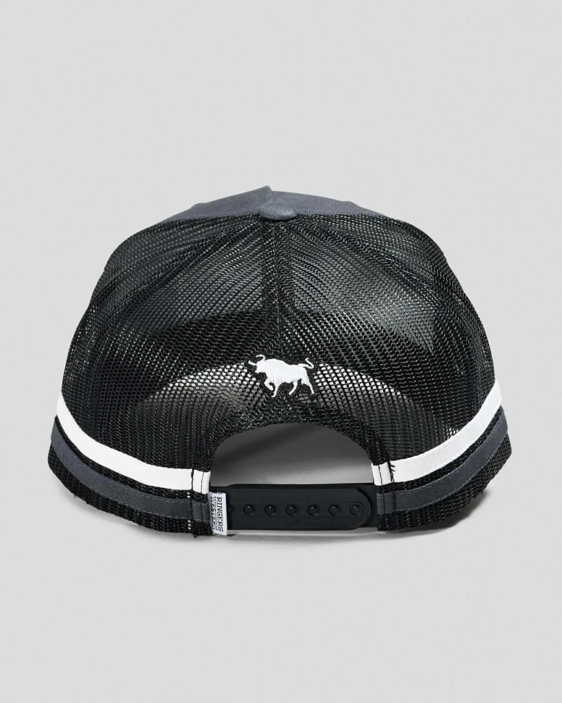 Headwear*Ringers Western Banks Trucker Cap Charcoal