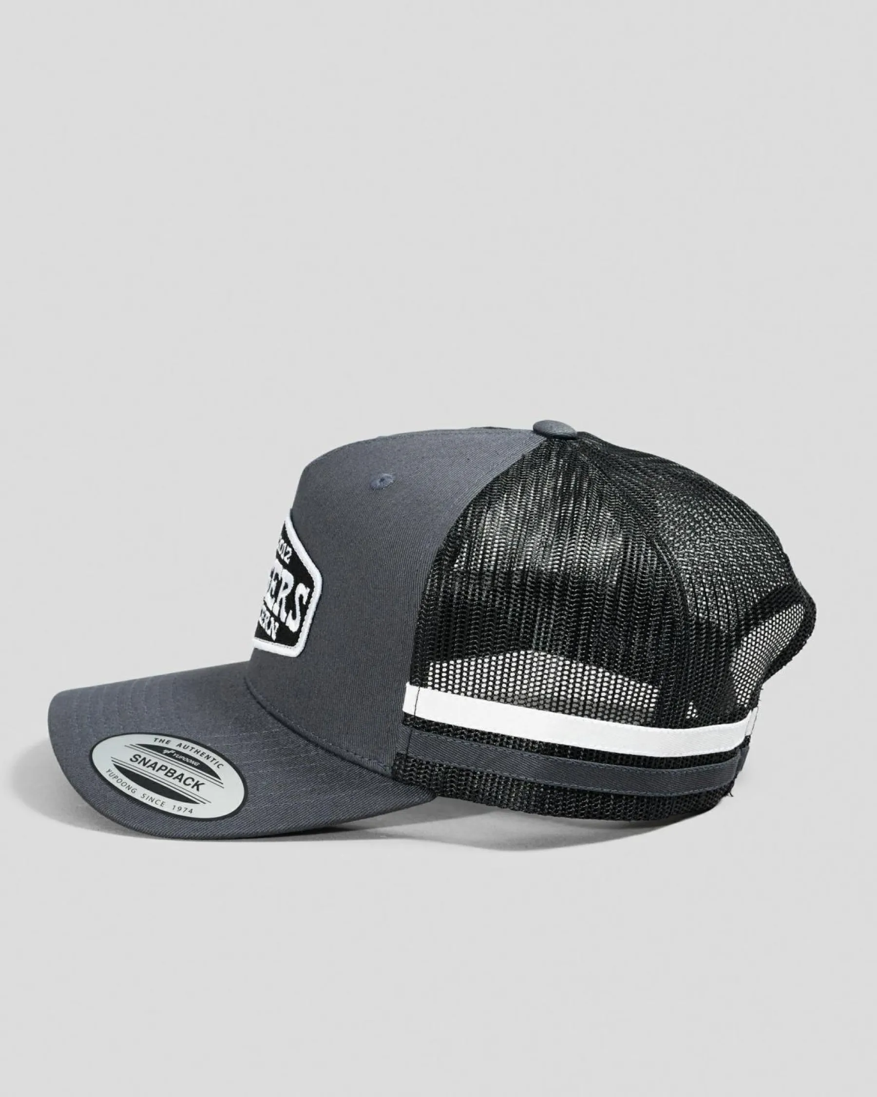 Headwear*Ringers Western Banks Trucker Cap Charcoal