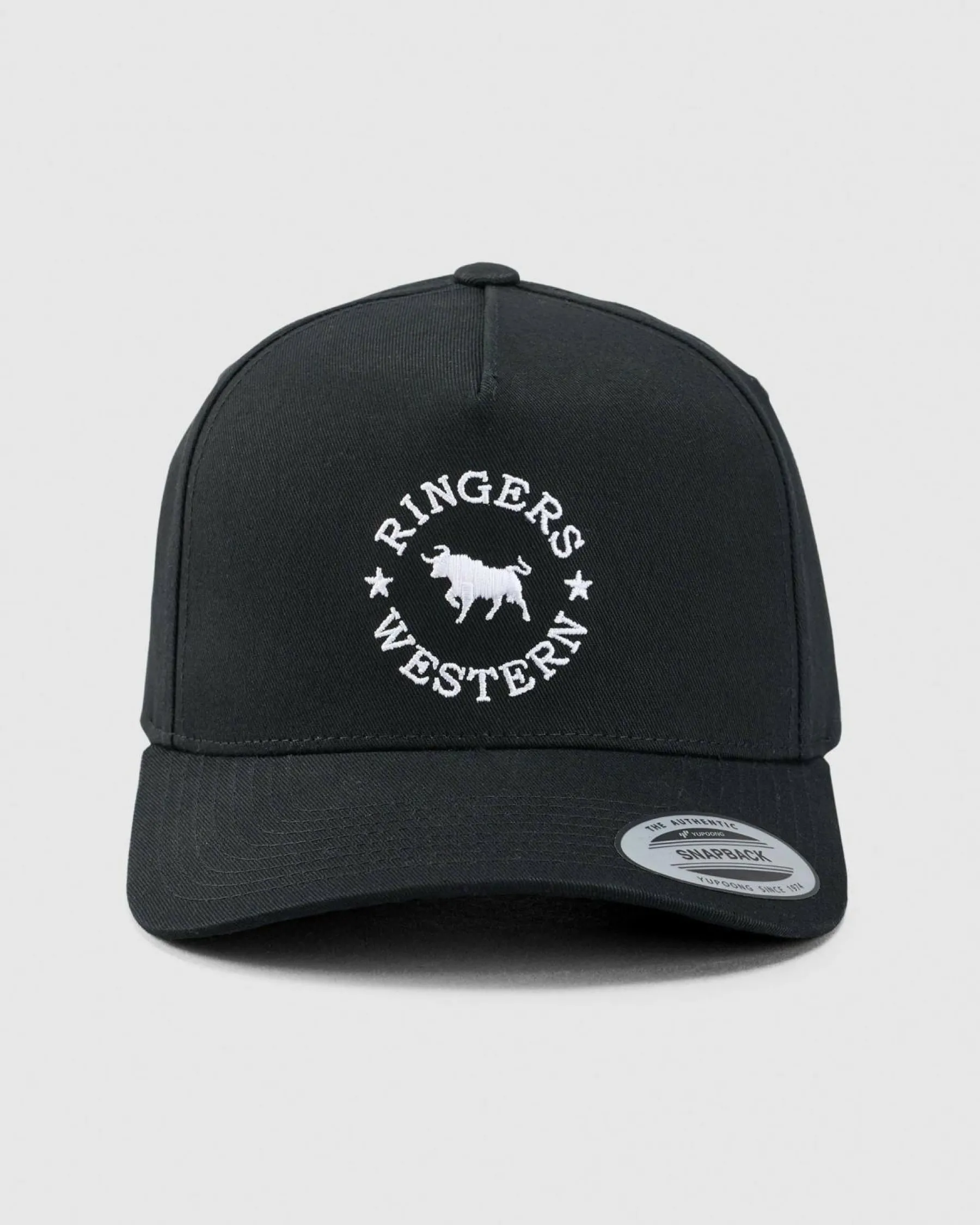 Headwear*Ringers Western Baseball Cap Black