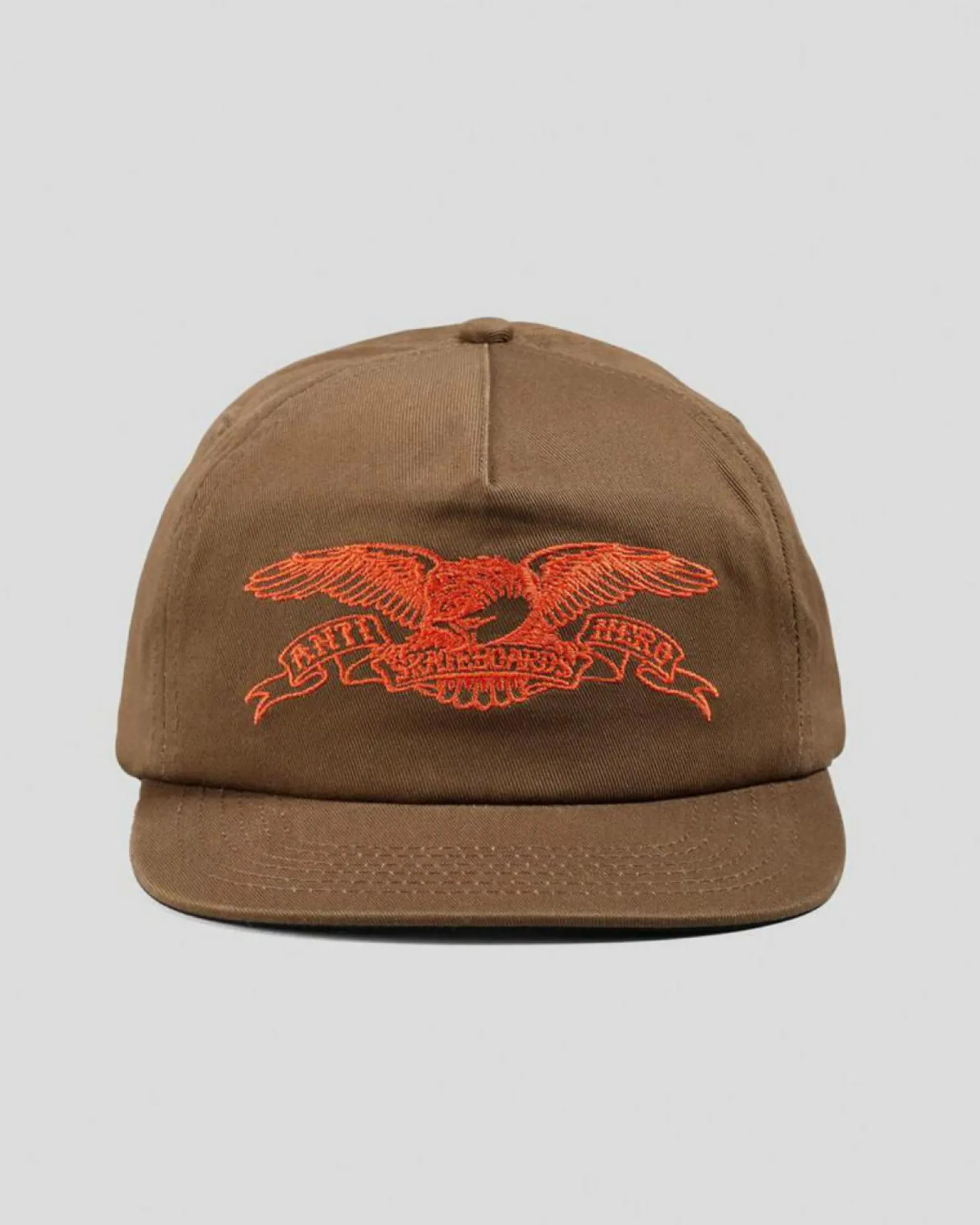 Headwear*Antihero Basic Eagle Snapback Cap Brown/orange