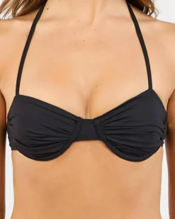 Bikinis*Topanga Baxter Underwire Bikini Top Black