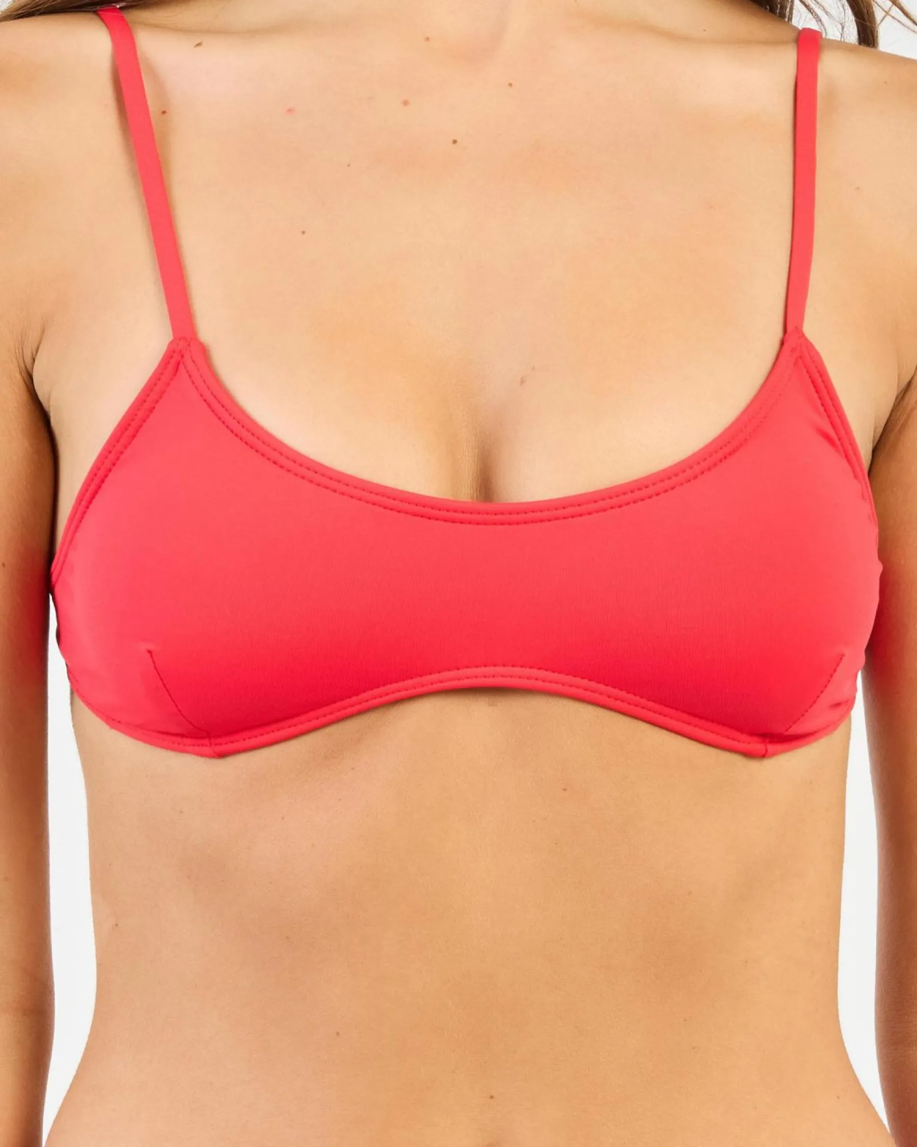 Bikinis|Bikinis*Kaiami Bella Bralette Bikini Top Fire Red