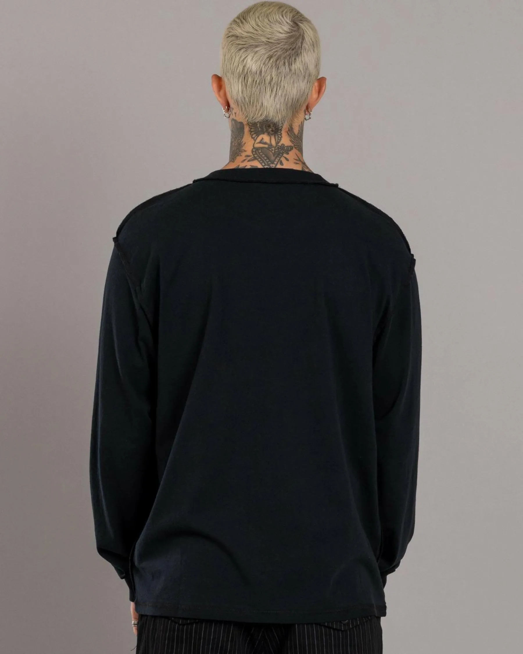 Tops & T-Shirts*Former Betrayer Long Sleeve T-Shirt Black