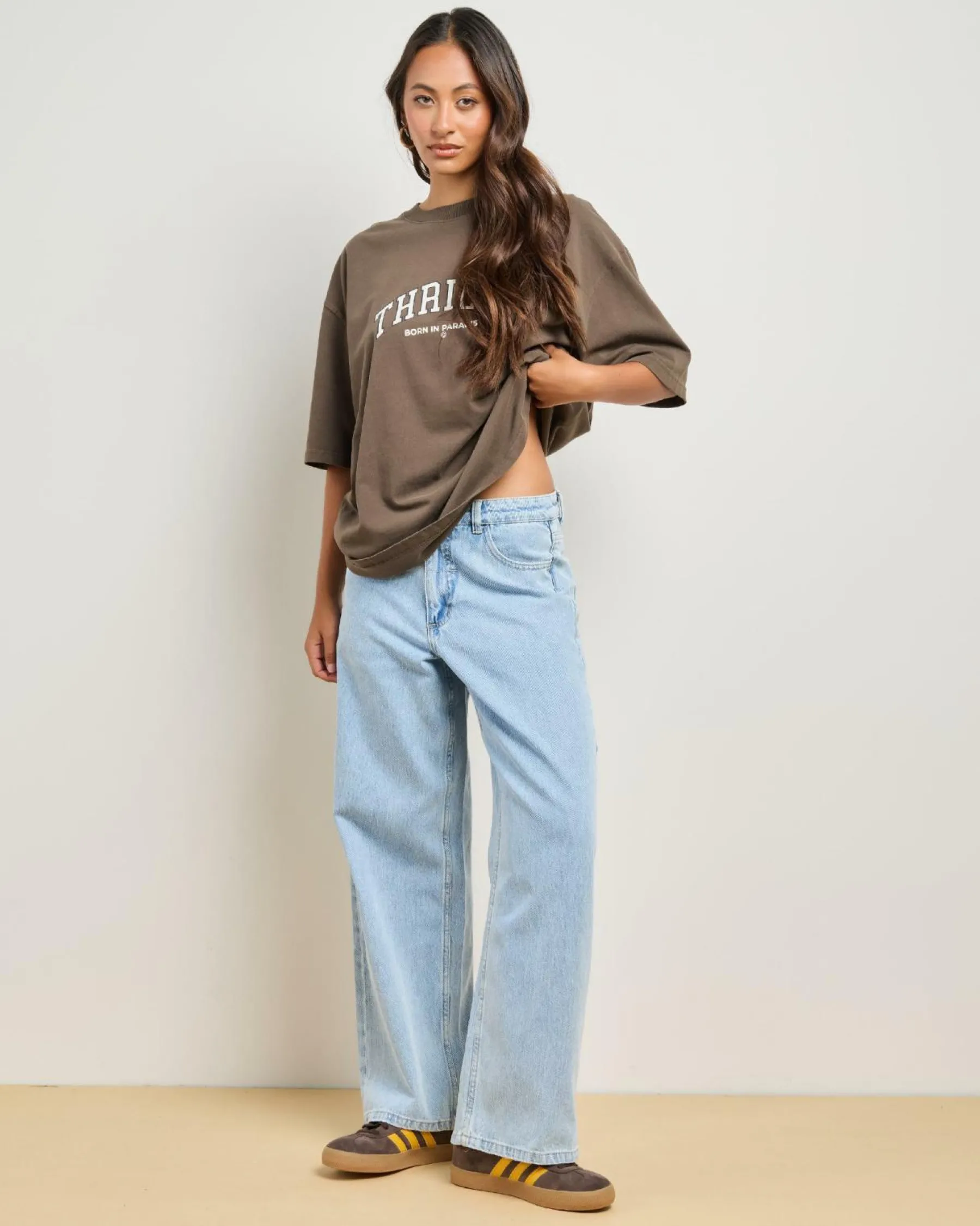 Denim|Bottoms*Thrills Billie Low Jeans Ageless Blue