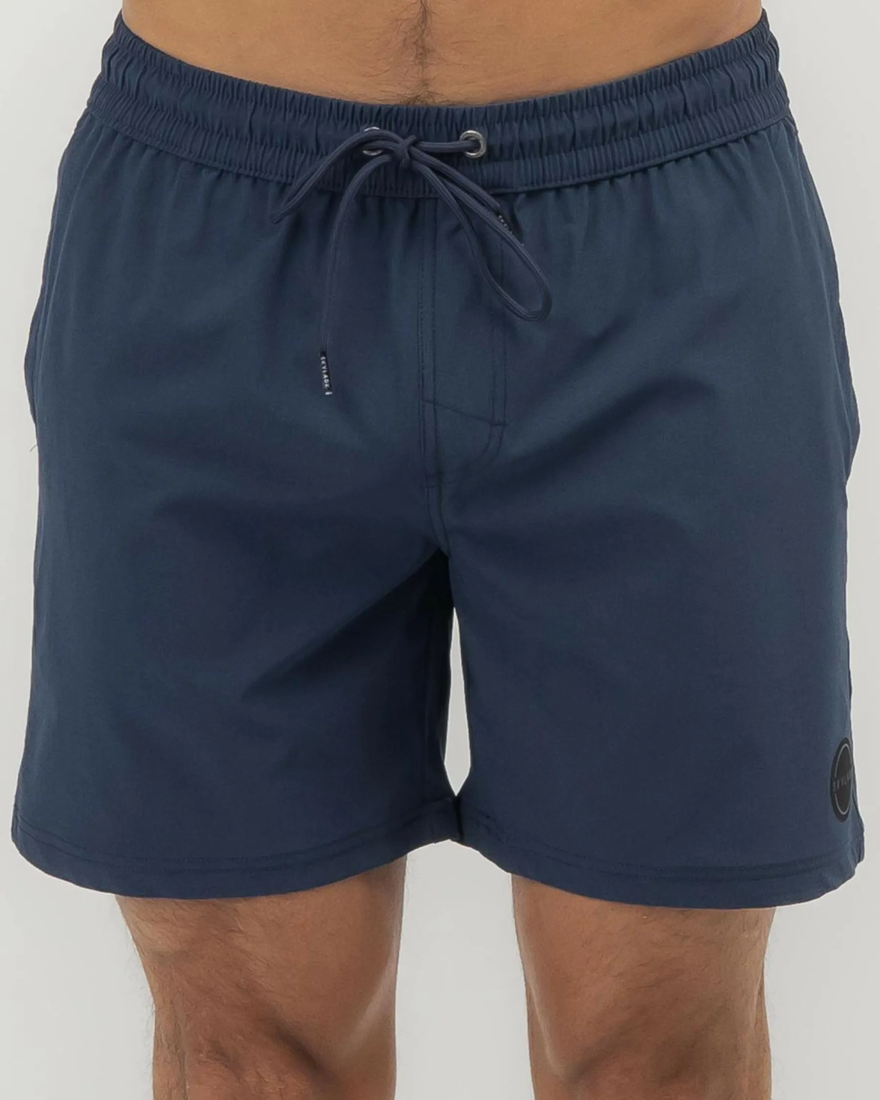 Bind Elastic Waist Shorts Shorts & Bottoms