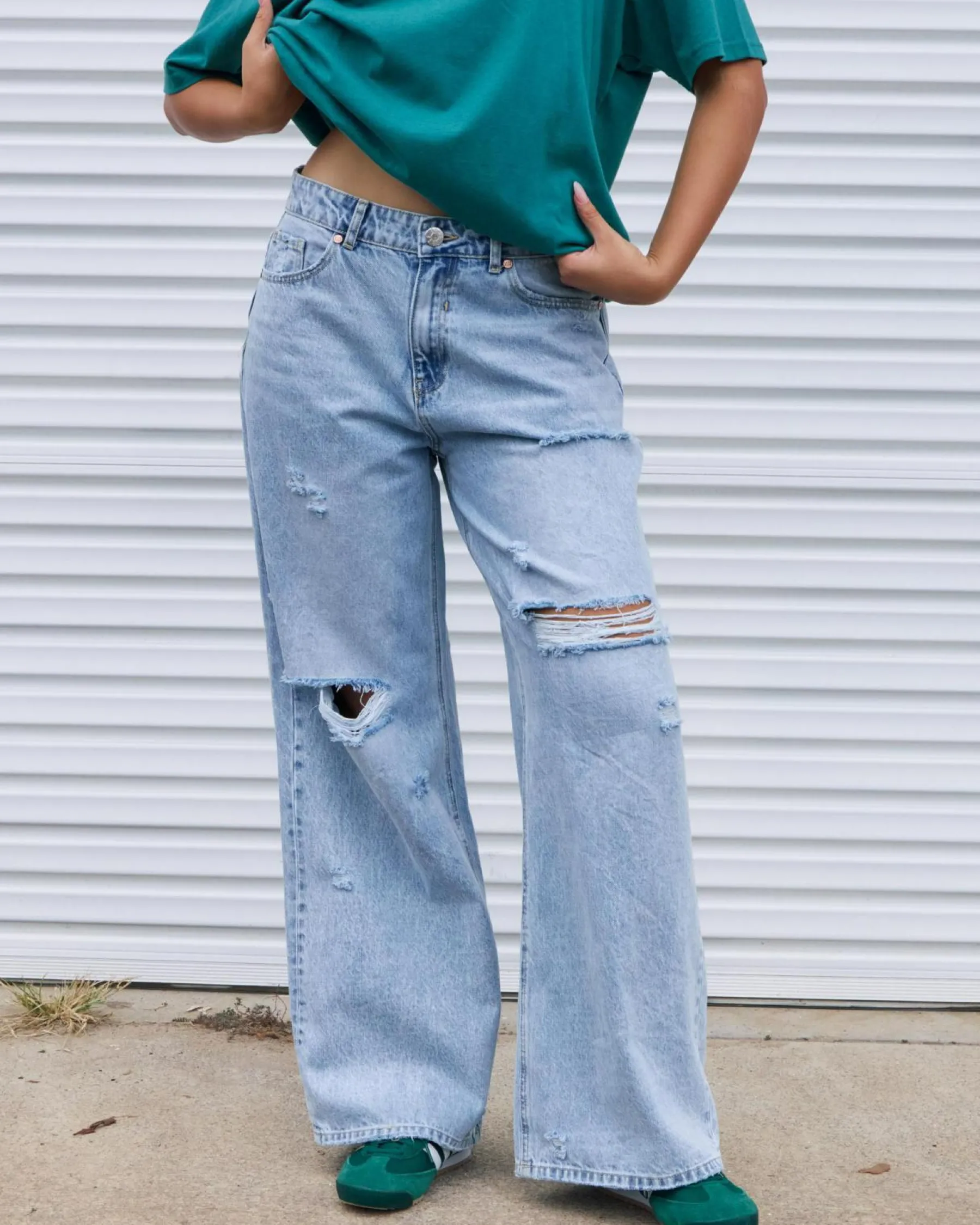 Blaze Wide Leg Jeans Women Denim|Bottoms