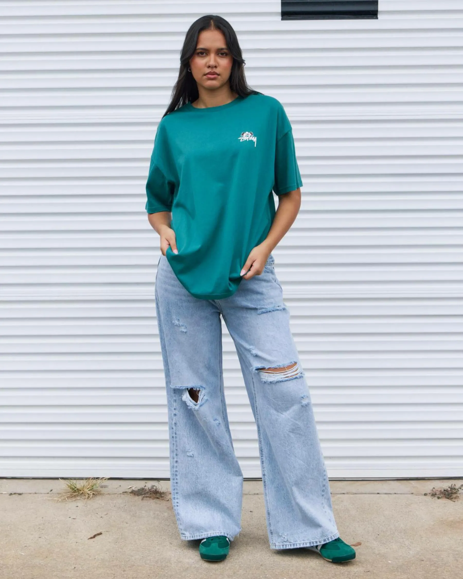 Blaze Wide Leg Jeans Women Denim|Bottoms