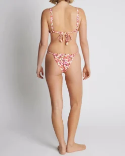 Outlet Bloom Floral Soft Side Itsy Bikini Bottom Women Bikinis