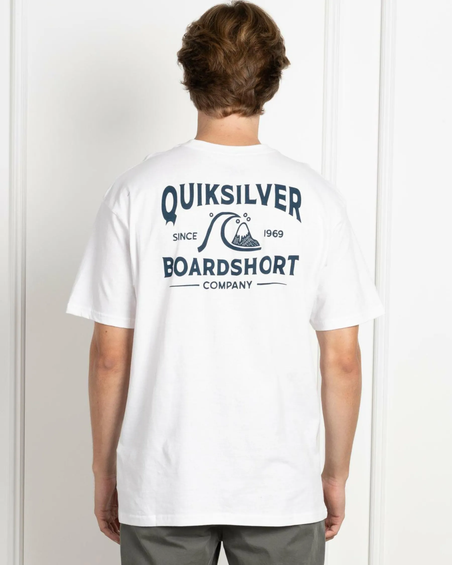 Tops & T-Shirts*Quiksilver Boardshort Arch T-Shirt White