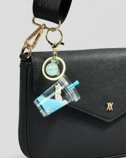 Gifts & Novelty|Gifts & Novelty*Karyn In LA Boba Unicorn Small Bag Charm Blue