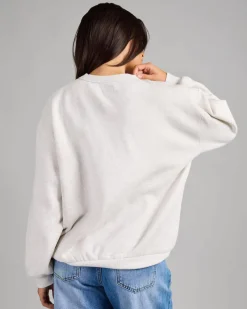 Jumpers & Hoodies*RVCA Bold Vintage Crewneck Sweatshirt Grey Marle