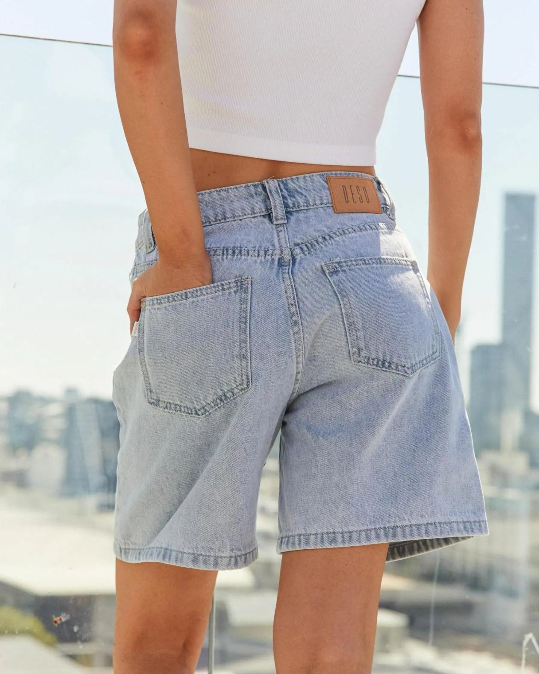 Discount Bondi Shorts Women Denim|Bottoms