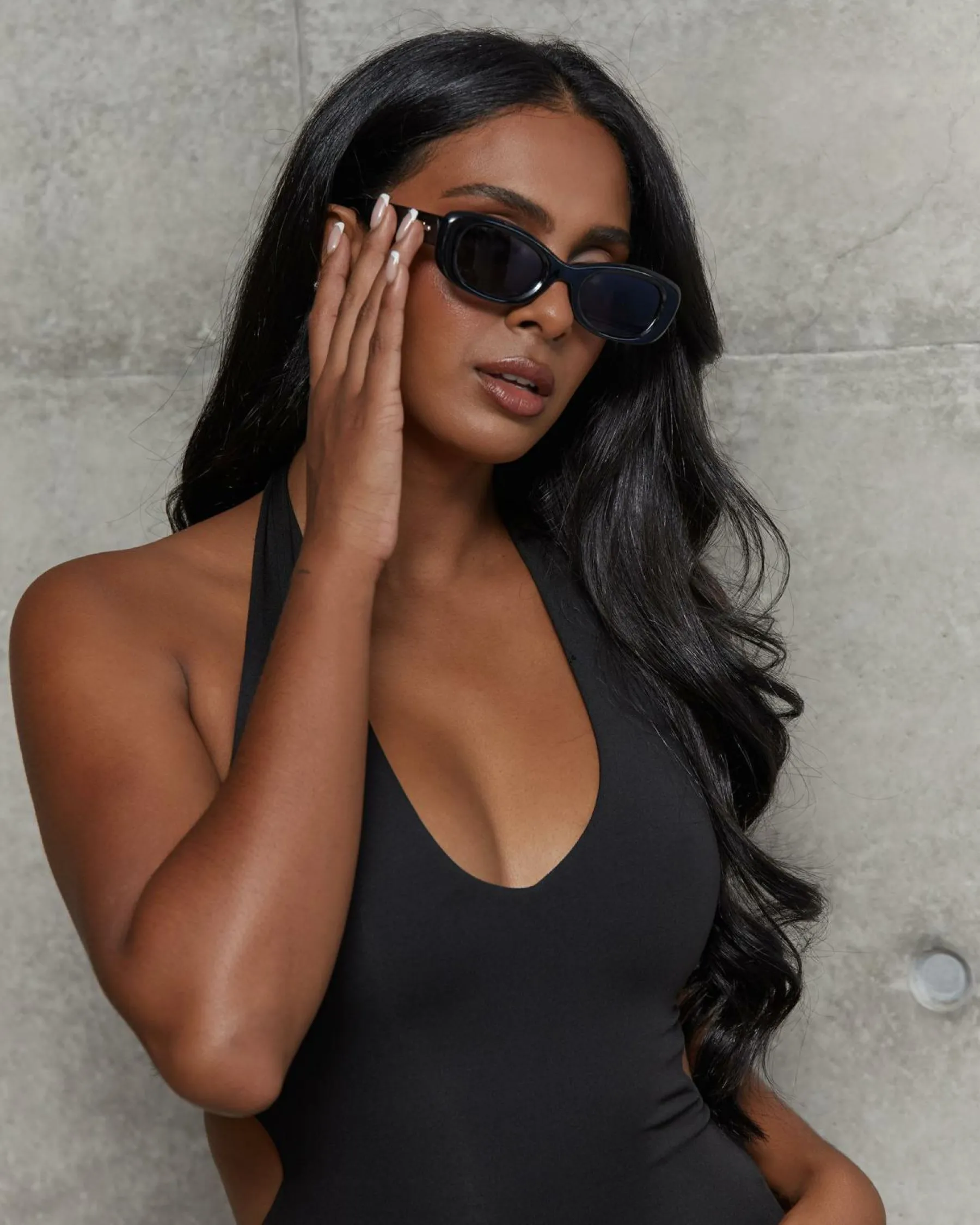 Sunglasses*Indie Eyewear Bondi Sunglasses Black/black