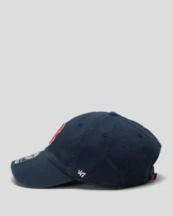 Boston Red Sox '47 Clean Up Strapback Headwear
