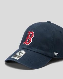 Boston Red Sox '47 Clean Up Strapback Headwear