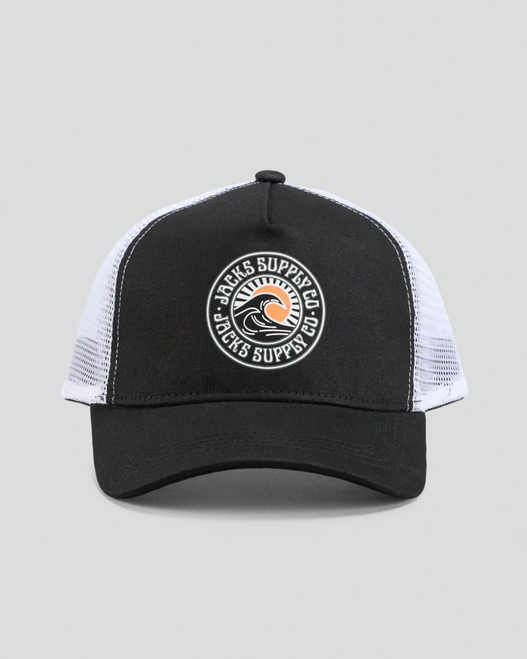 Headwear*Jacks Boys' Arise Snapback Cap Black/white