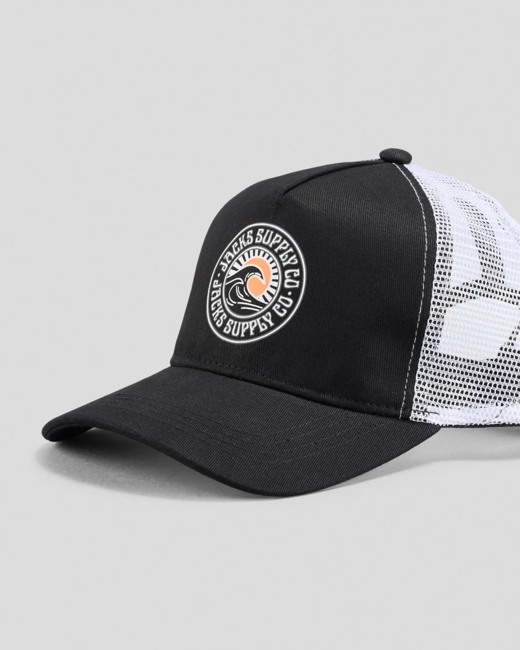 Headwear*Jacks Boys' Arise Snapback Cap Black/white